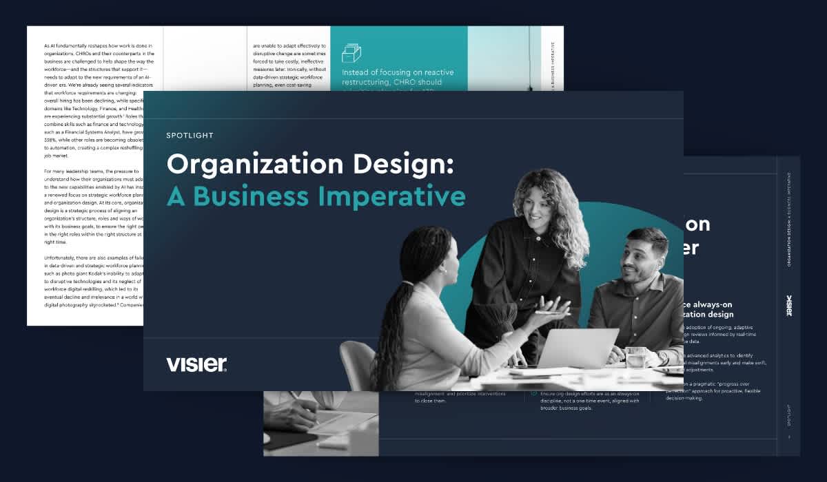 Organization Design: A Business Imperative
