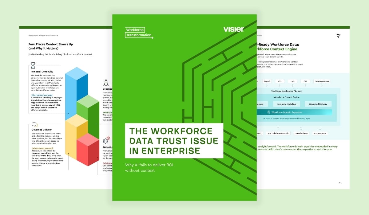 The Workforce Data Trust Issue in Enterprise