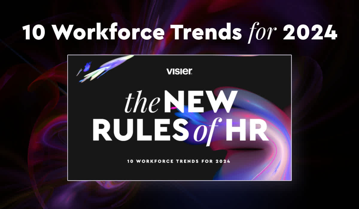 Get the 2024 workforce trends report from Visier