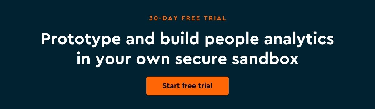 Start your free trial of Visier People to prototype and build people analytics in your own secure sandbox. Click to try now.