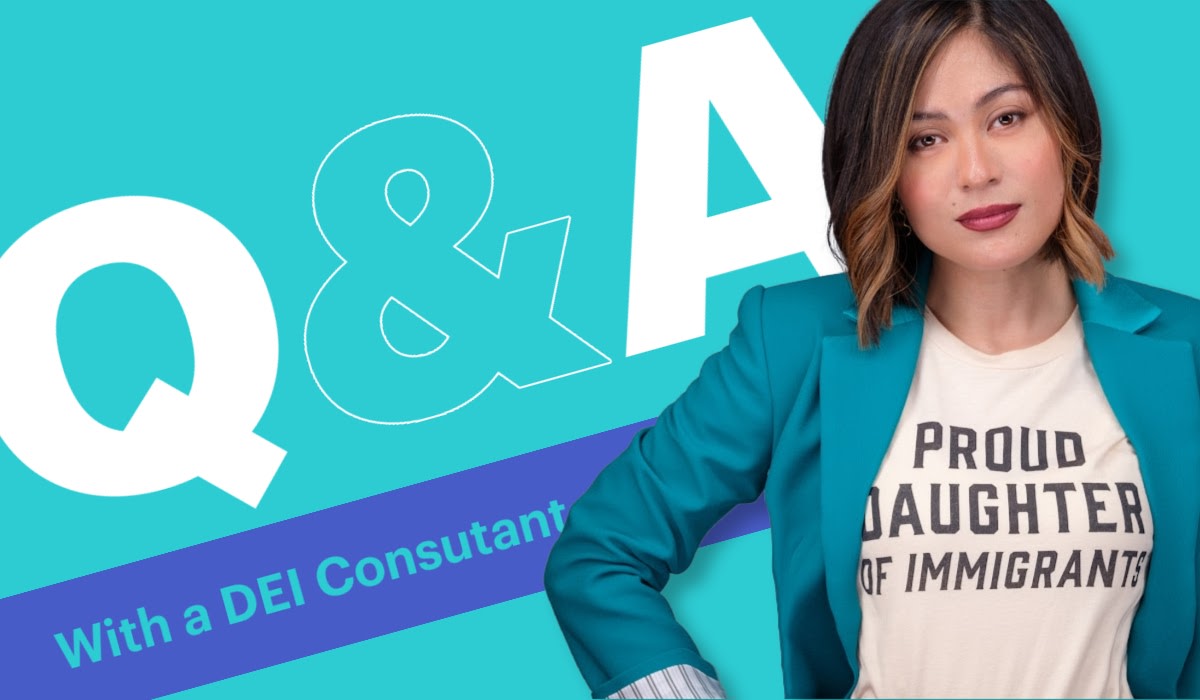 DEI consultant Kay Fabella, a Filipina-American woman based in Spain