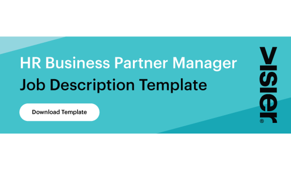 HR Business Partner Manager Job Description Template