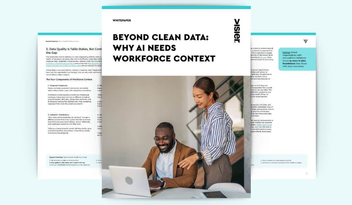Beyond Clean Data: Why AI Needs Workforce Context