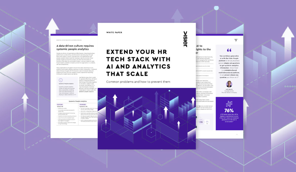 Extend Your HR Tech Stack With AI And Analytics That Scale | Visier