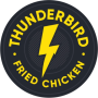 Thunderbird fried chicken logo