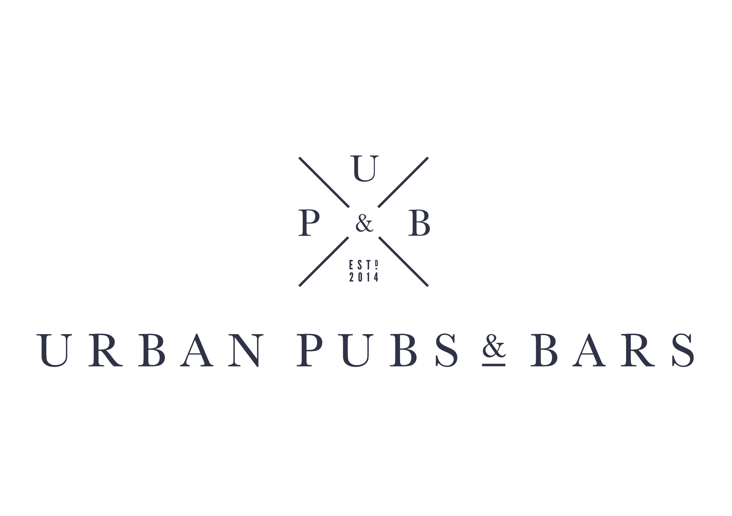 Urban pubs and bars logo