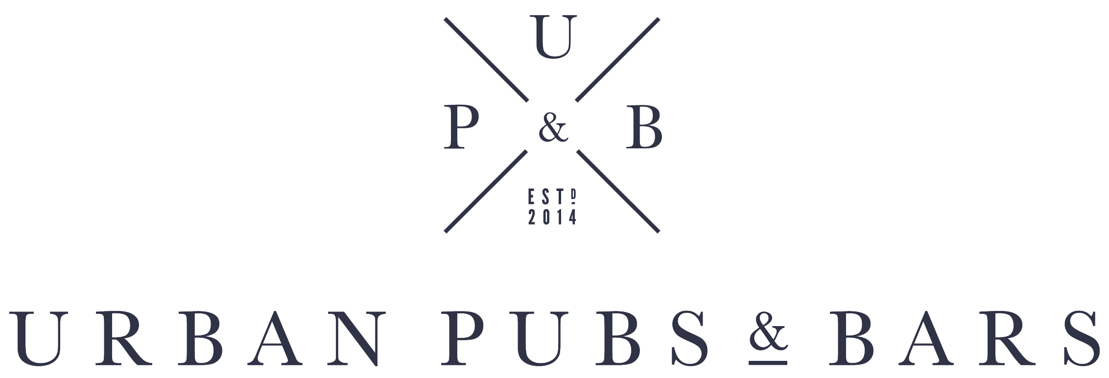 Urban pubs and bars logo