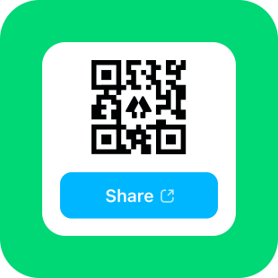Linktree will create a unique QR code for you to share