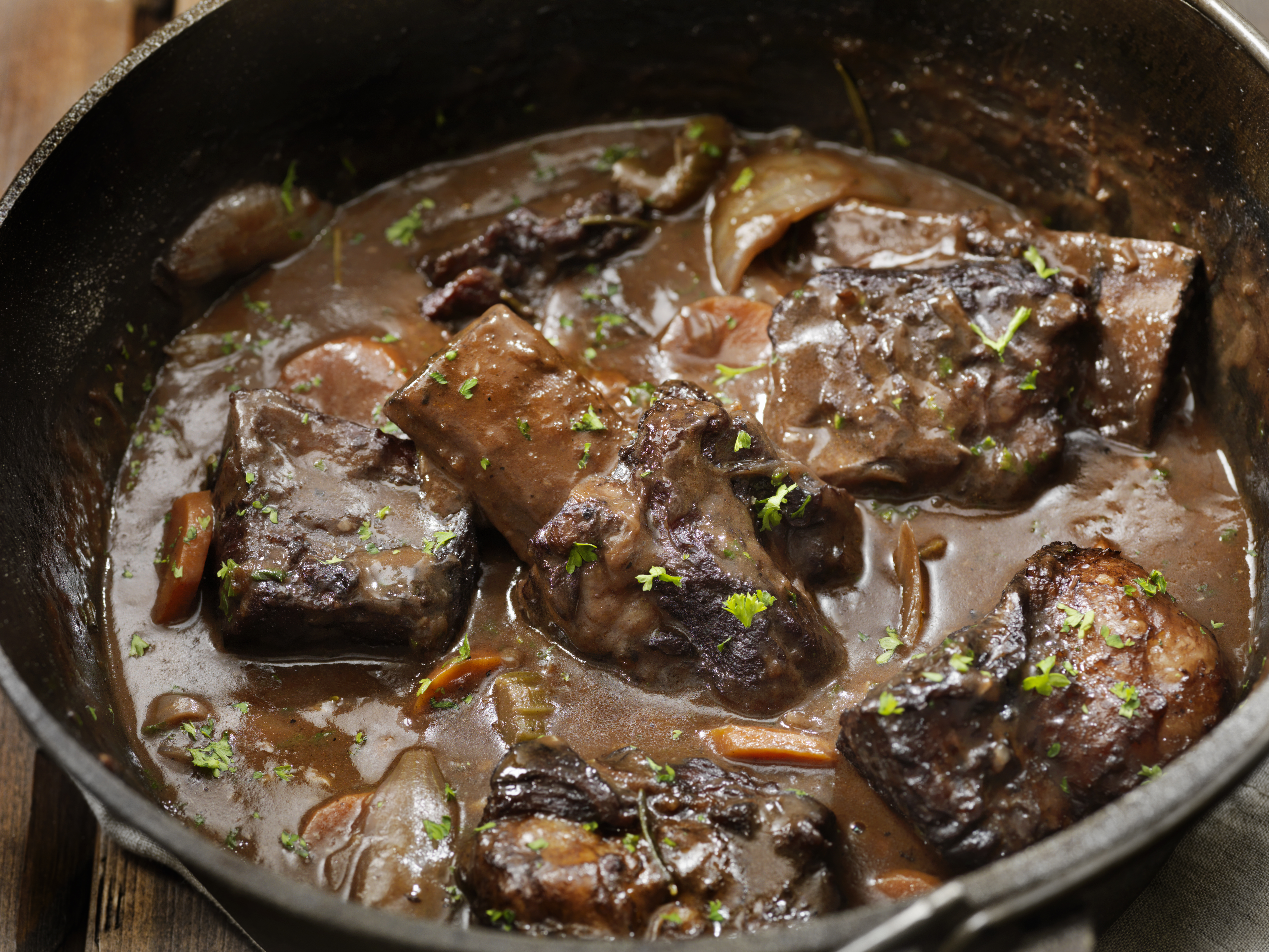 Beef Braised in Red Wine
