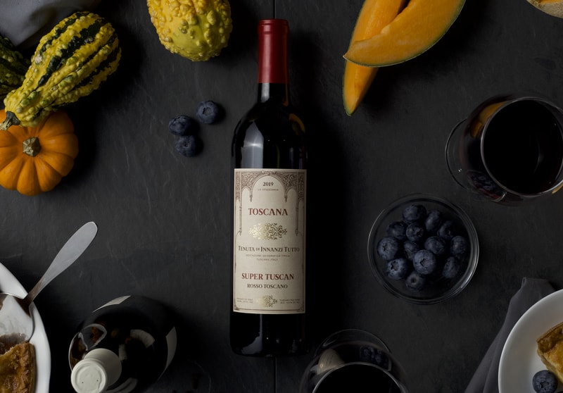 Bottle of Tuscan Wine