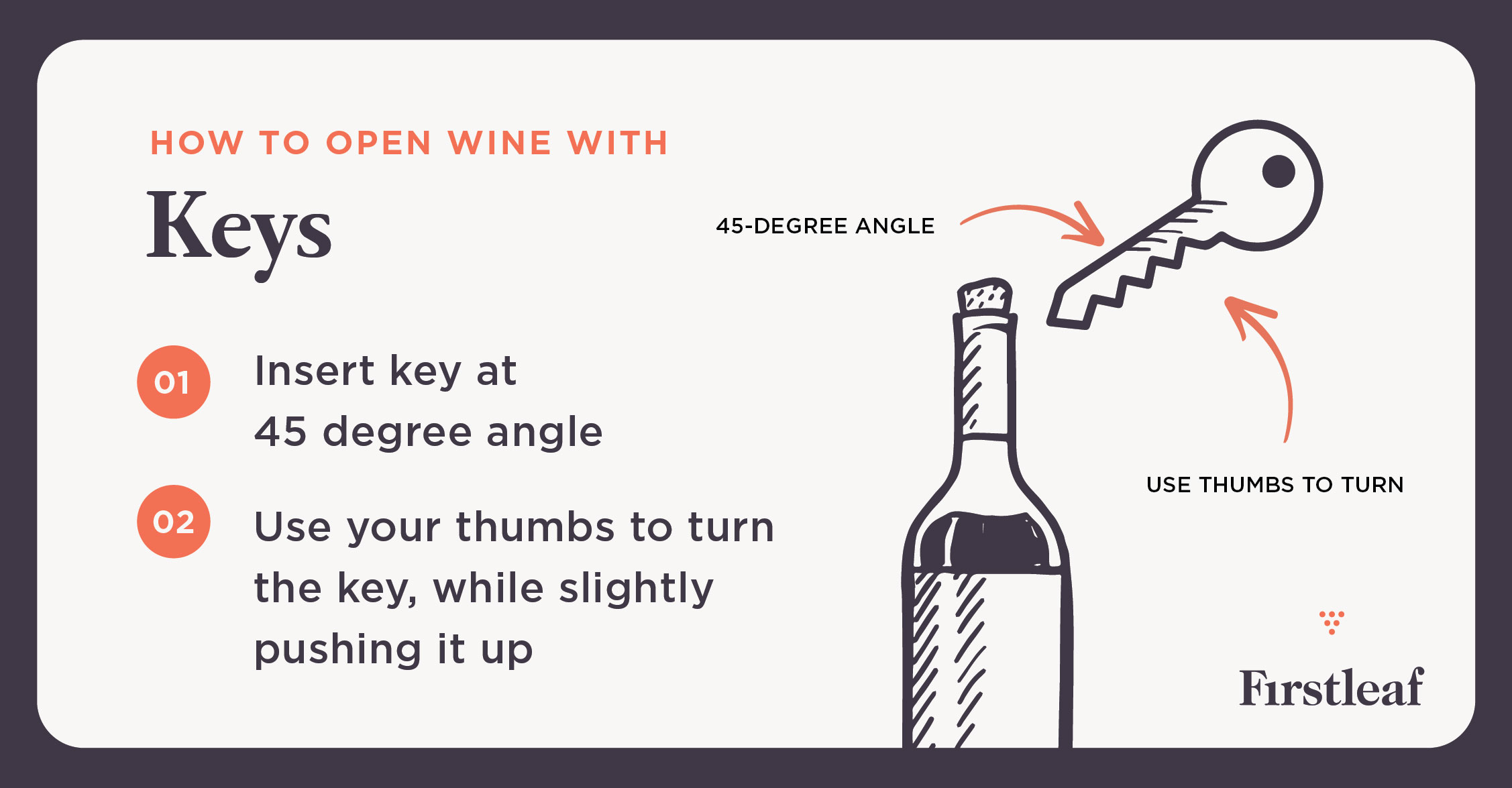 Open a wine bottle 2024 without a corkscrew