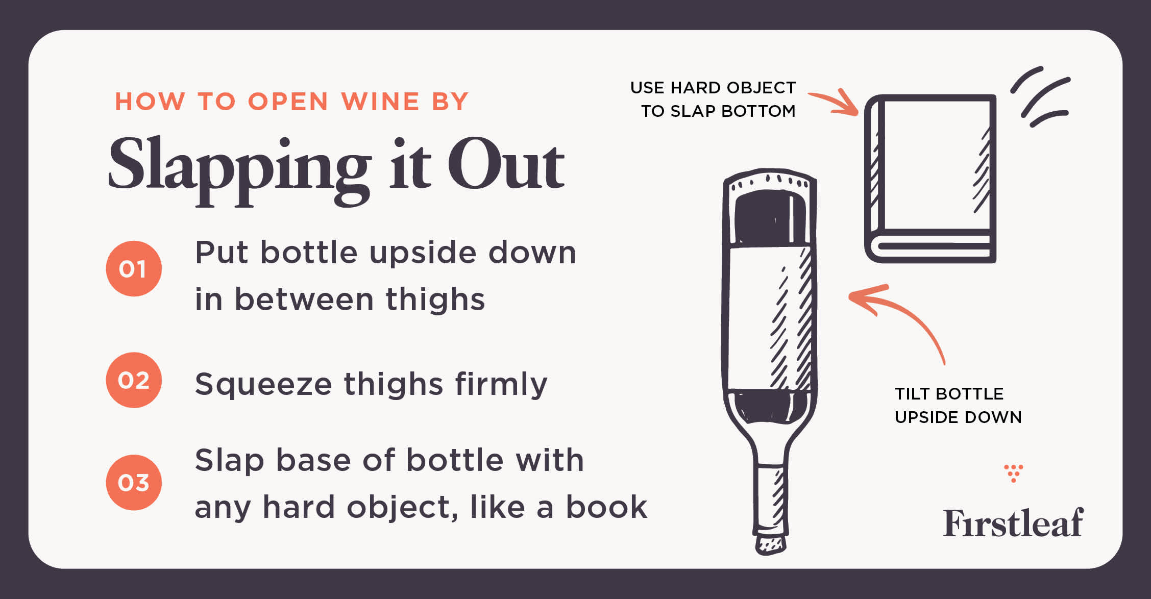 How to Open Wine with the Slap Method