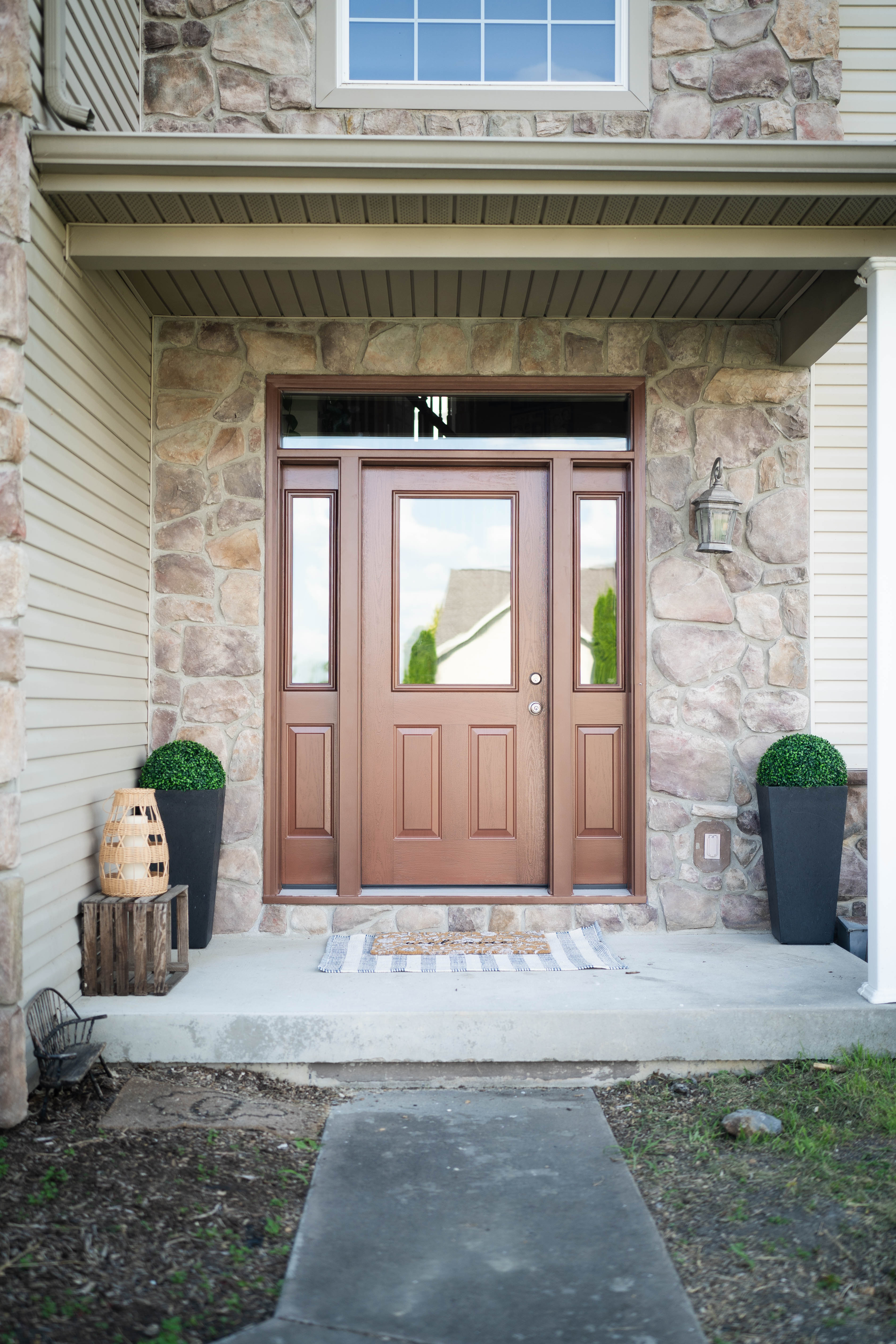 French doors in Cambridge home