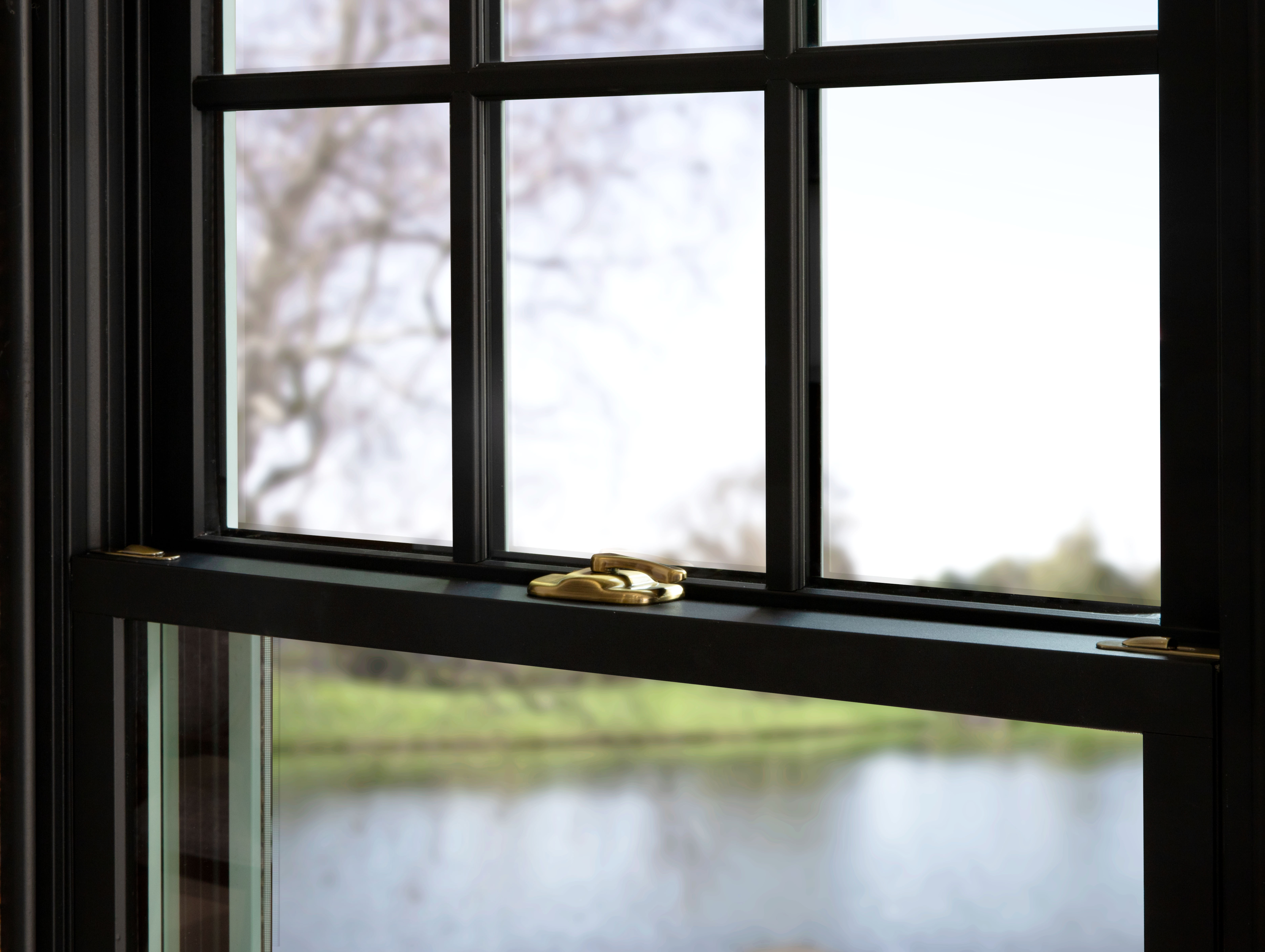 Energy efficient window close-up