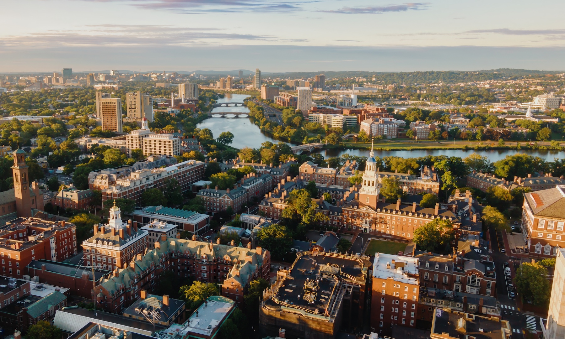 City skyline of Cambridge, MA