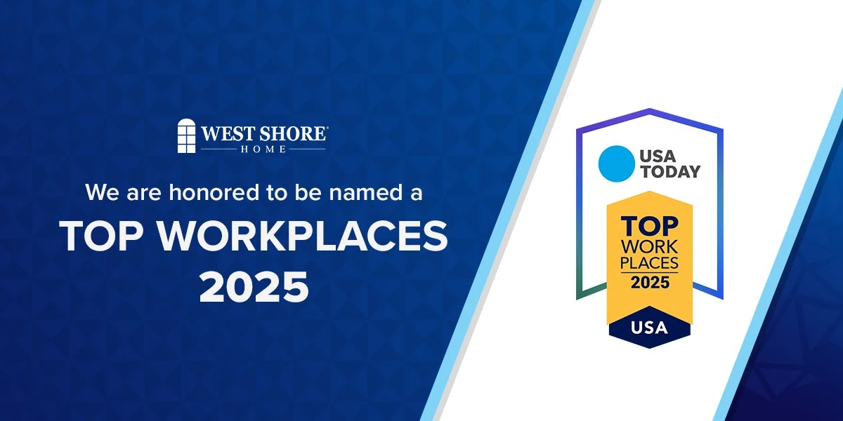 West Shore Home Named a 2025 Top Workplaces USA