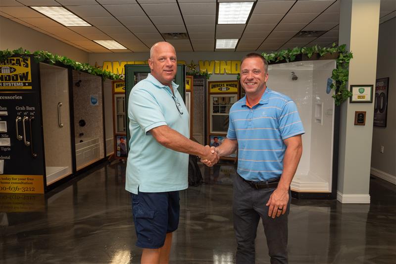 West Shore Home CEO B.J. Werzyn with acquisition partner