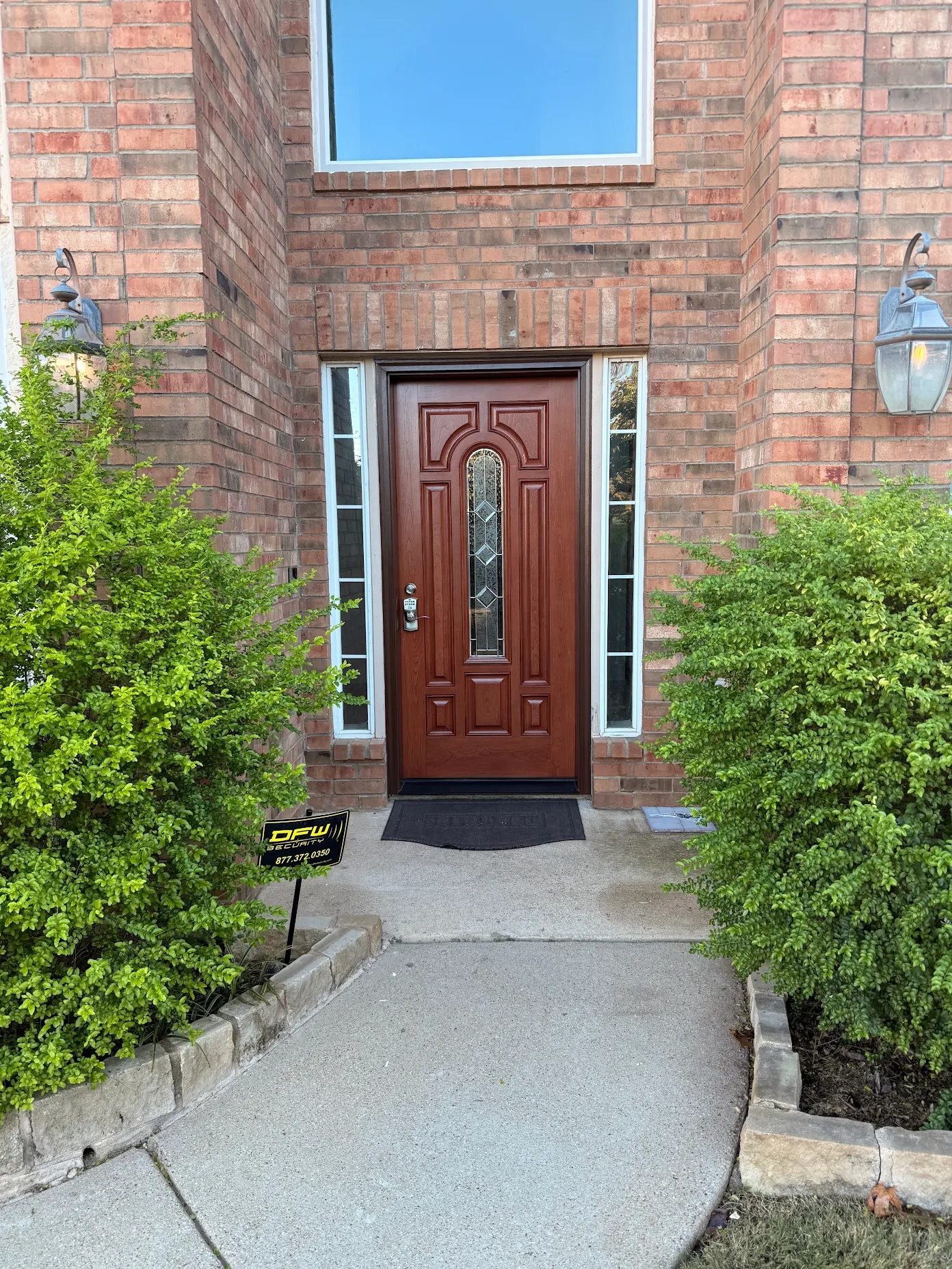 Thomas B.'s completed front door remodel by West Shore Home in Irving, Texas