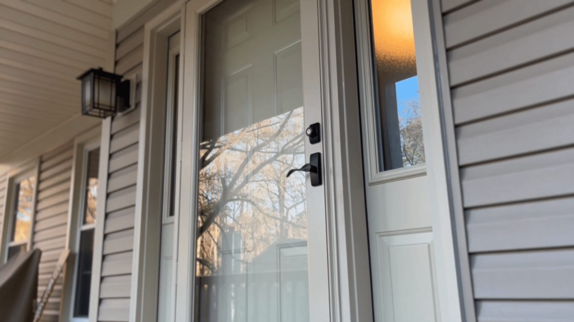 Project Spotlight: White Entry Door & Storm Door Replacement in Raleigh, NC