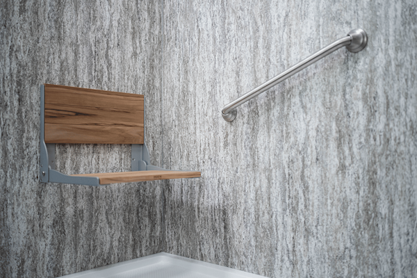 Shower safety features for seniors