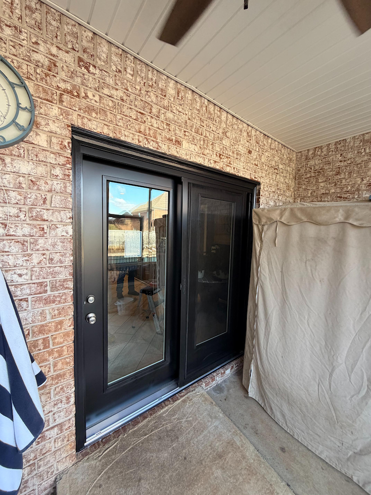 Entry door with sidelites