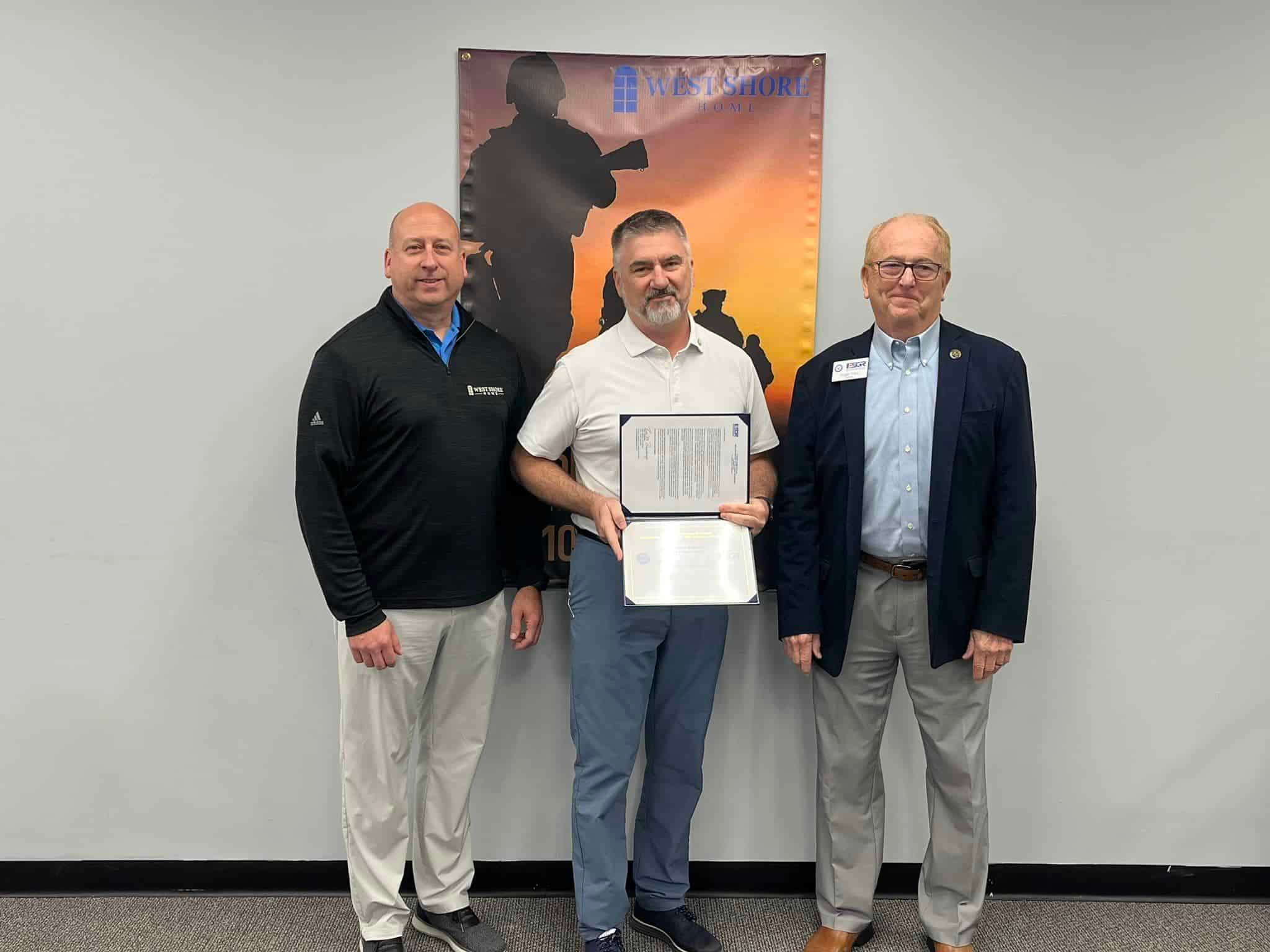 West Shore Home Regional General Manager Honored with Department of ...