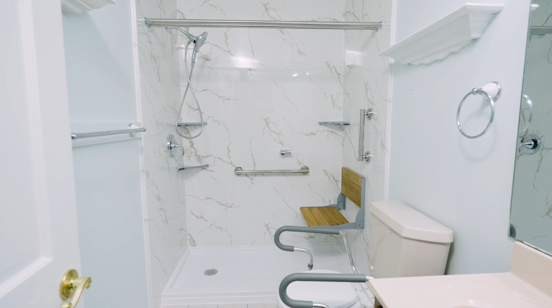 West Shore for Warriors Remodeled Bathroom