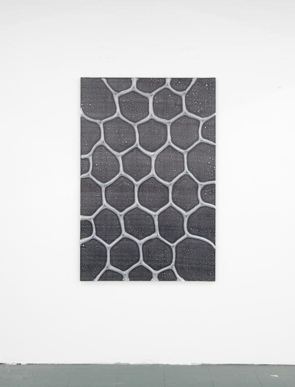 Kragelund black white grey fibreglass abstract 