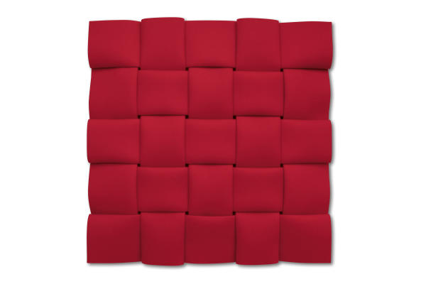 Vernetzung FRT6 red felt folded 