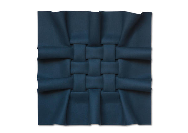 Fragment FSB6 blue steel felt folded 