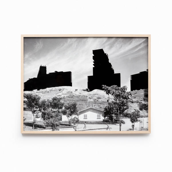 Parque Central archival print with resin