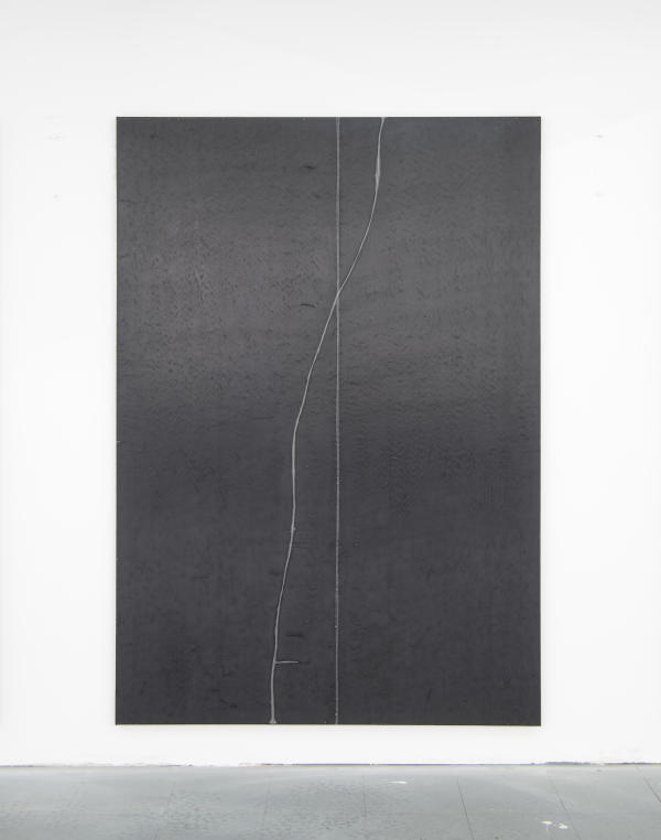 Kragelund black fibreglass canvas white lines
