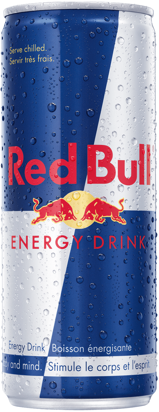 Packshot of Red Bull Energy Drink