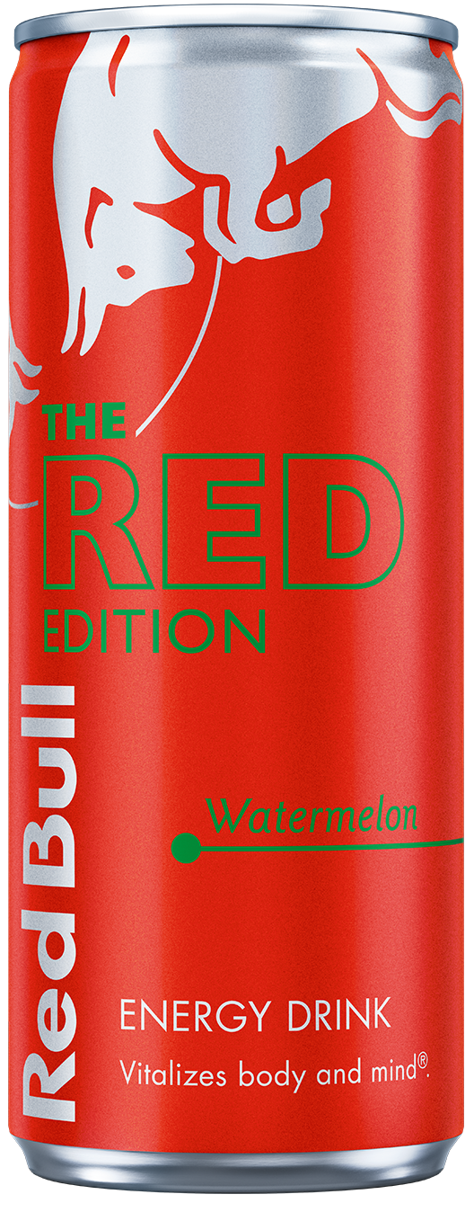 Packshot of the can