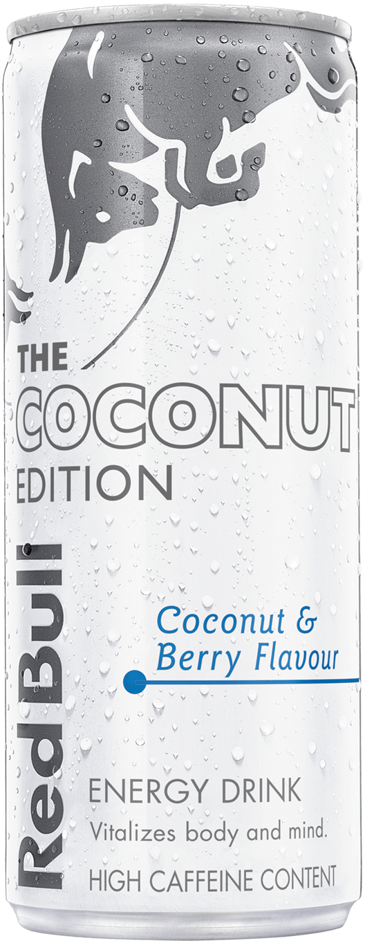 Packshot of Red Bull Coconut Berry Edition
