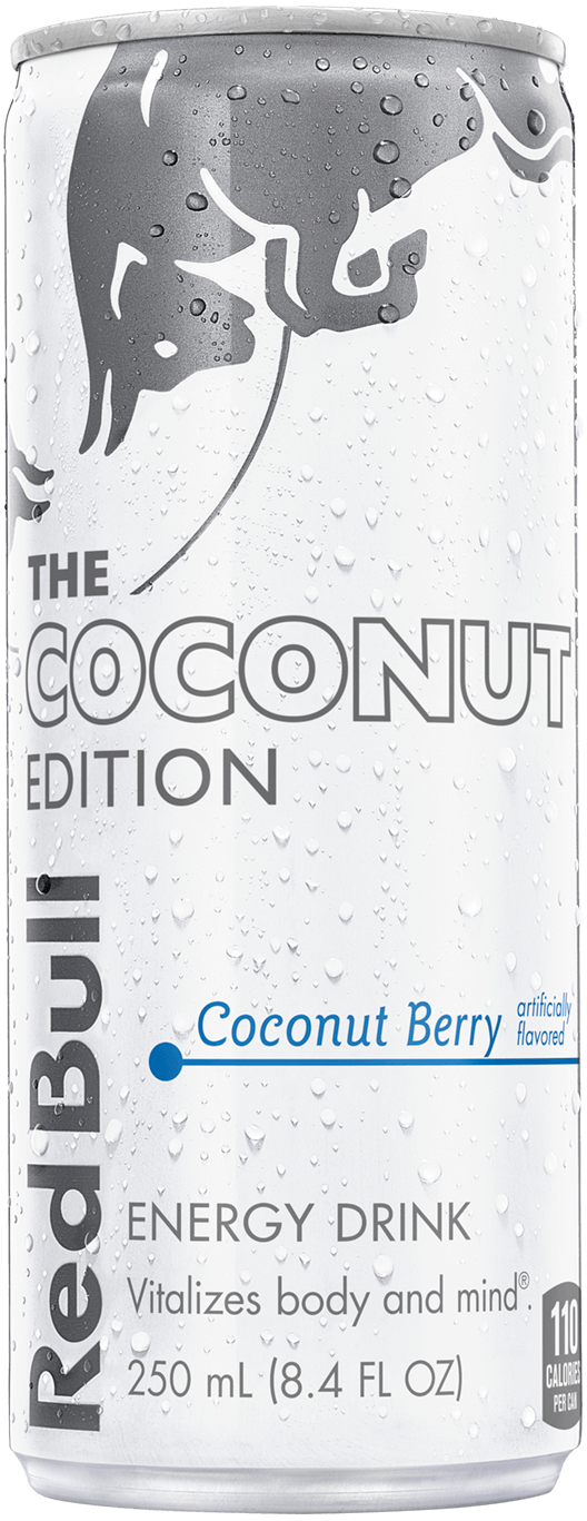 Packshot of Red Bull Coconut Edition
