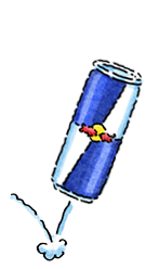 Red Bull Can Packaging Efficiency Icon