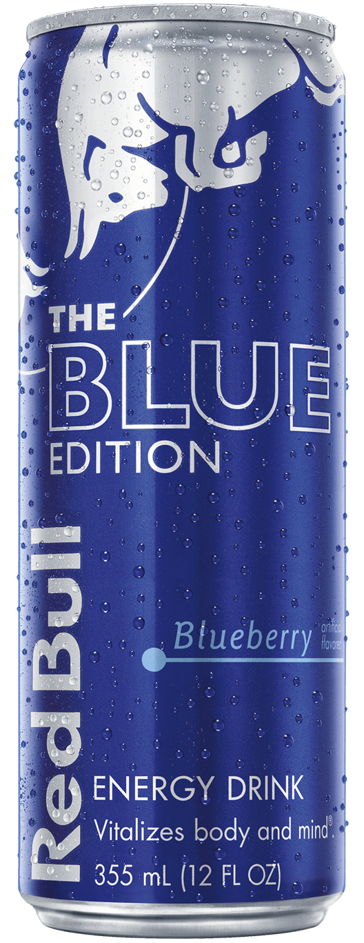 Packshot of Red Bull Blue Edition