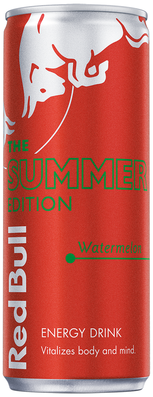 Packshot of the can