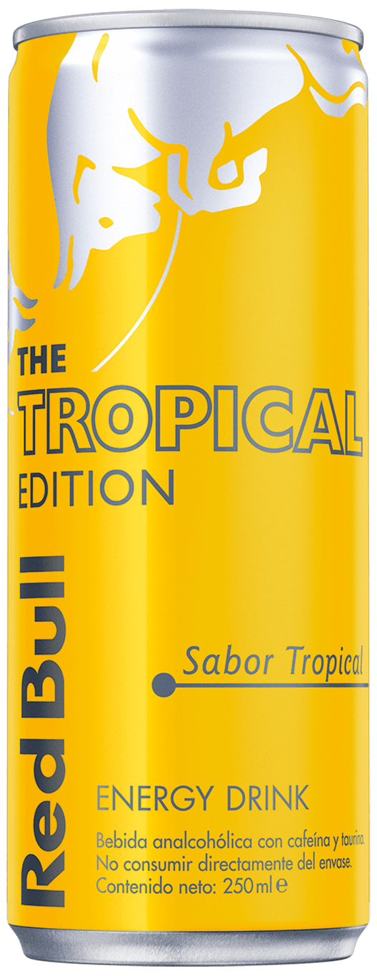 Sabor Tropical alas Red Bull Energy Drink Red Bull Ar