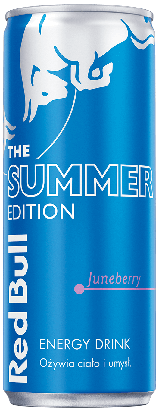 A can of Red Bull Summer Edition