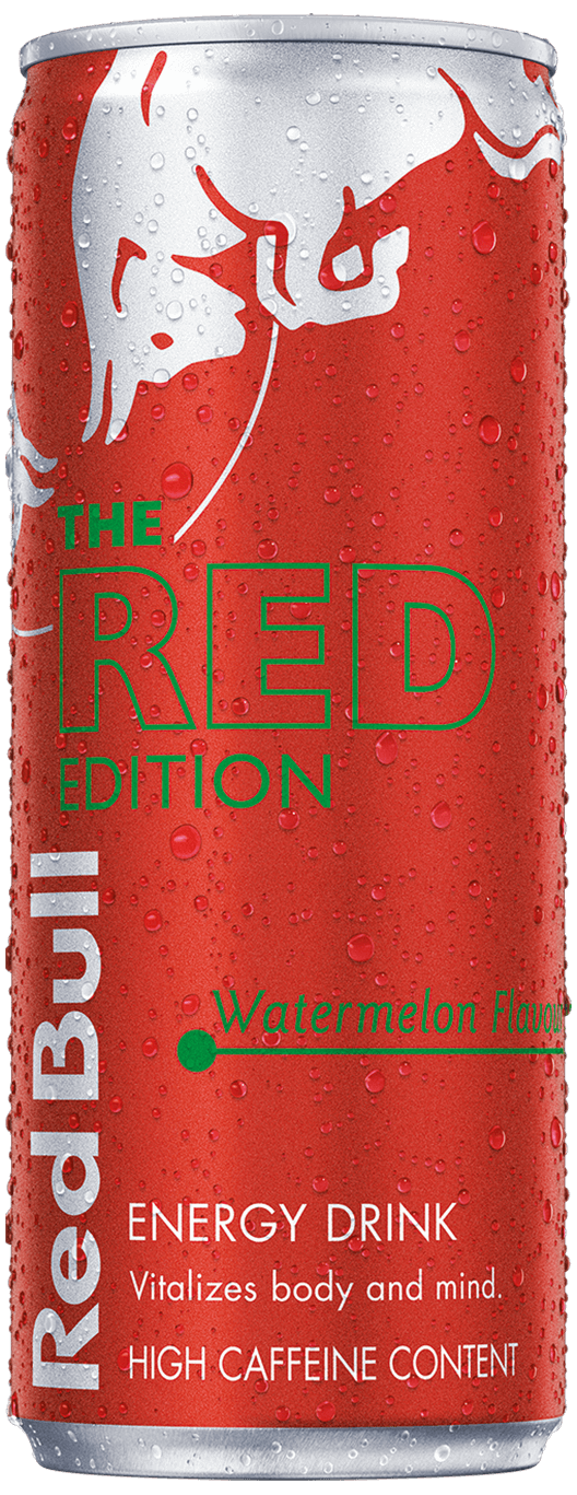 A can of Red Bull Red Edition Watermelon