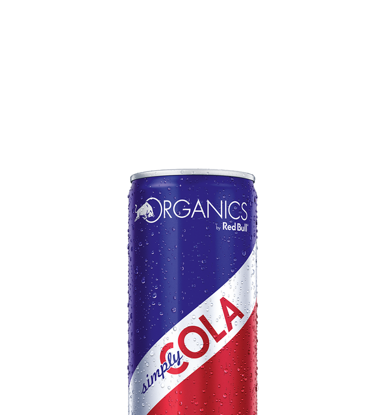 What flavour variants make up the ORGANICS by Red Bull range?