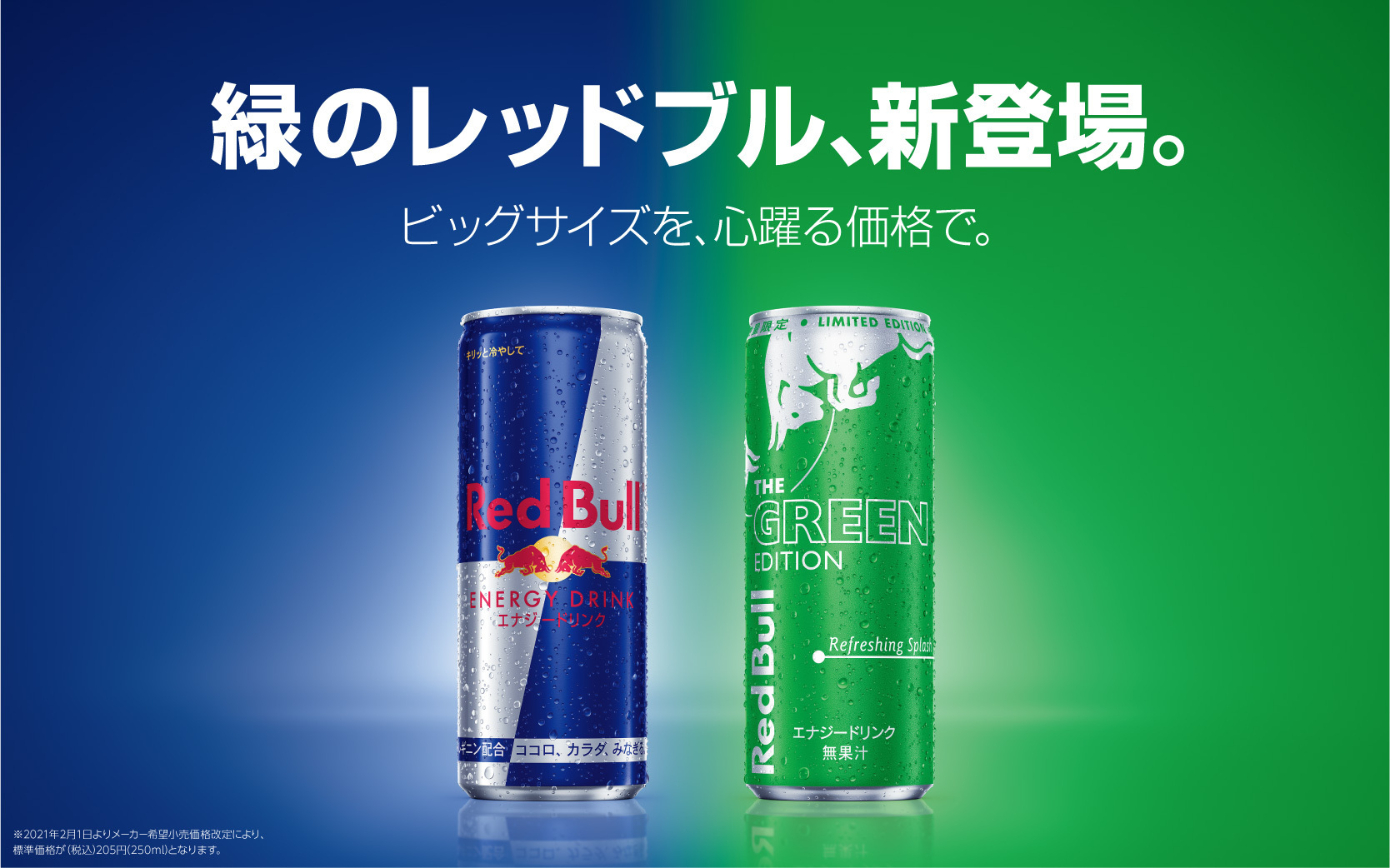 詳細 – Red Bull グリーンエディション