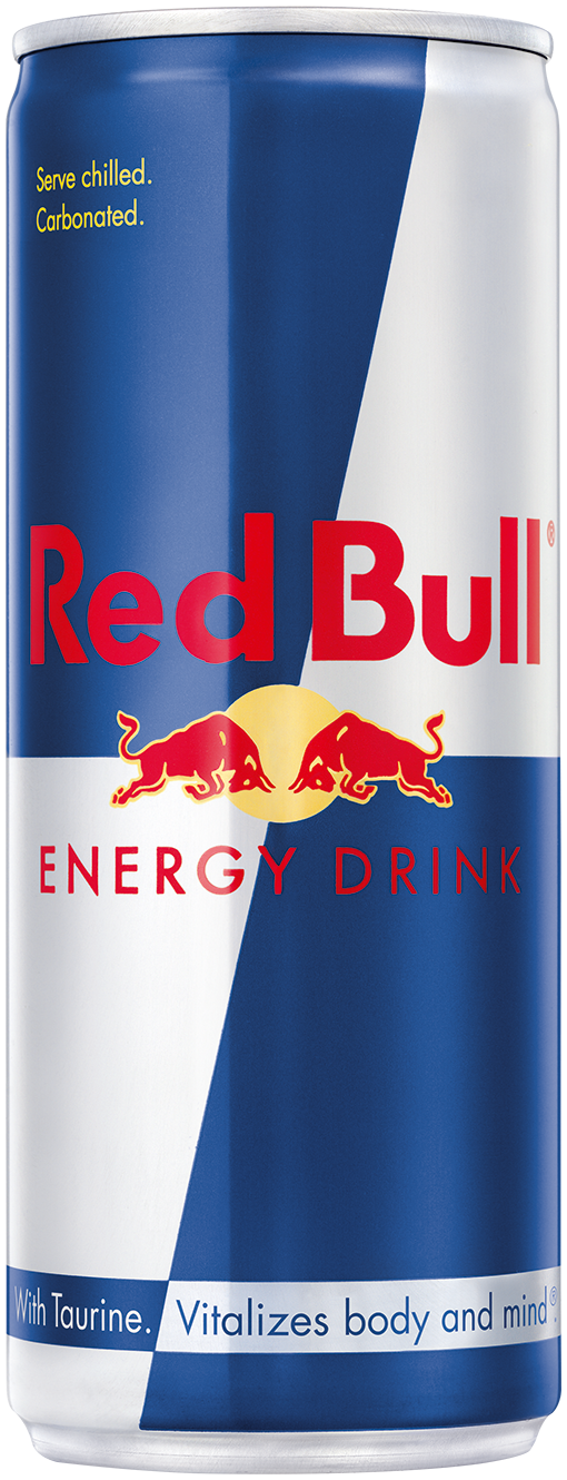 Packshot of Red Bull Energy Drink