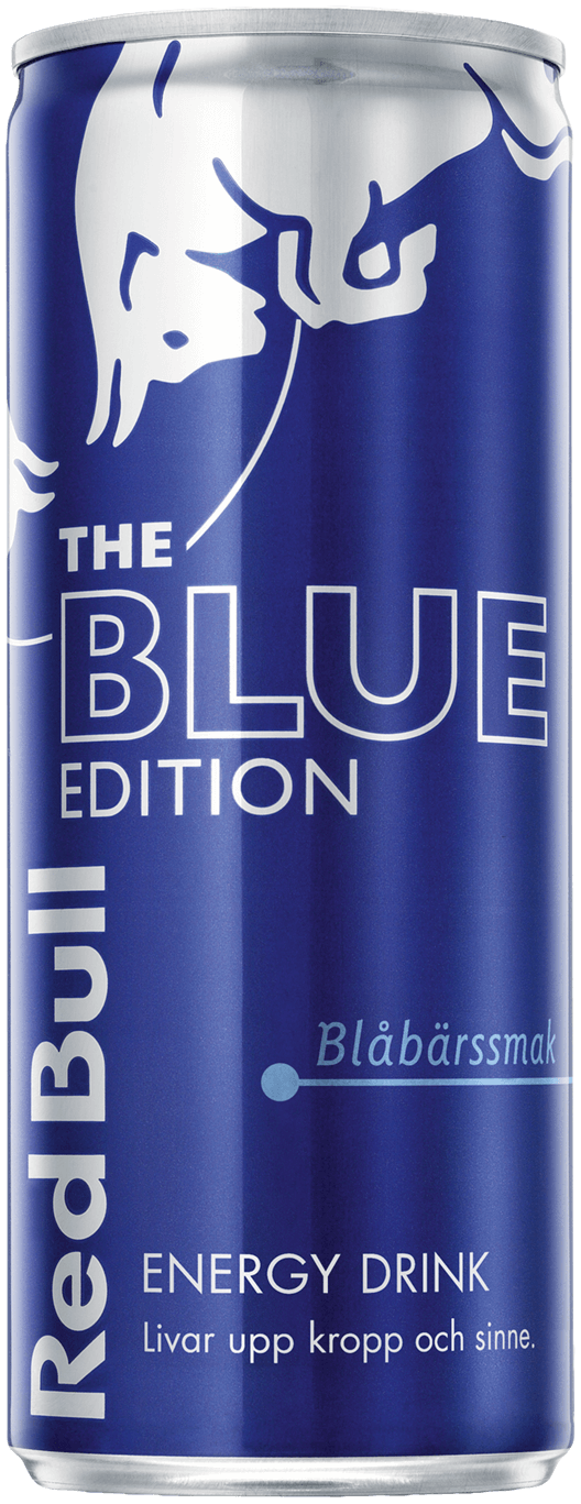 Packshot of Red Bull Blue Edition