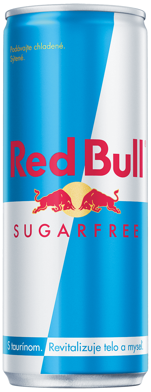 A can of Red Bull Sugarfree