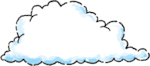 Cloud upper left