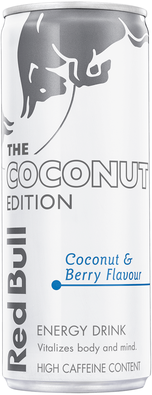 Packshot of Red Bull Coconut Berry Edition