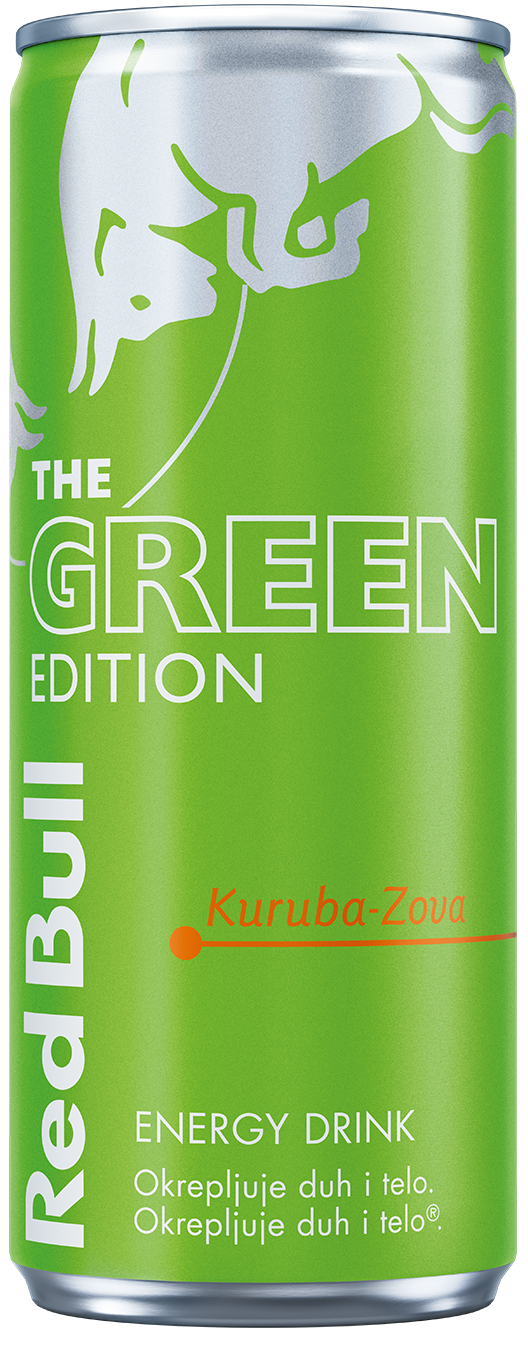 Packshot of the can